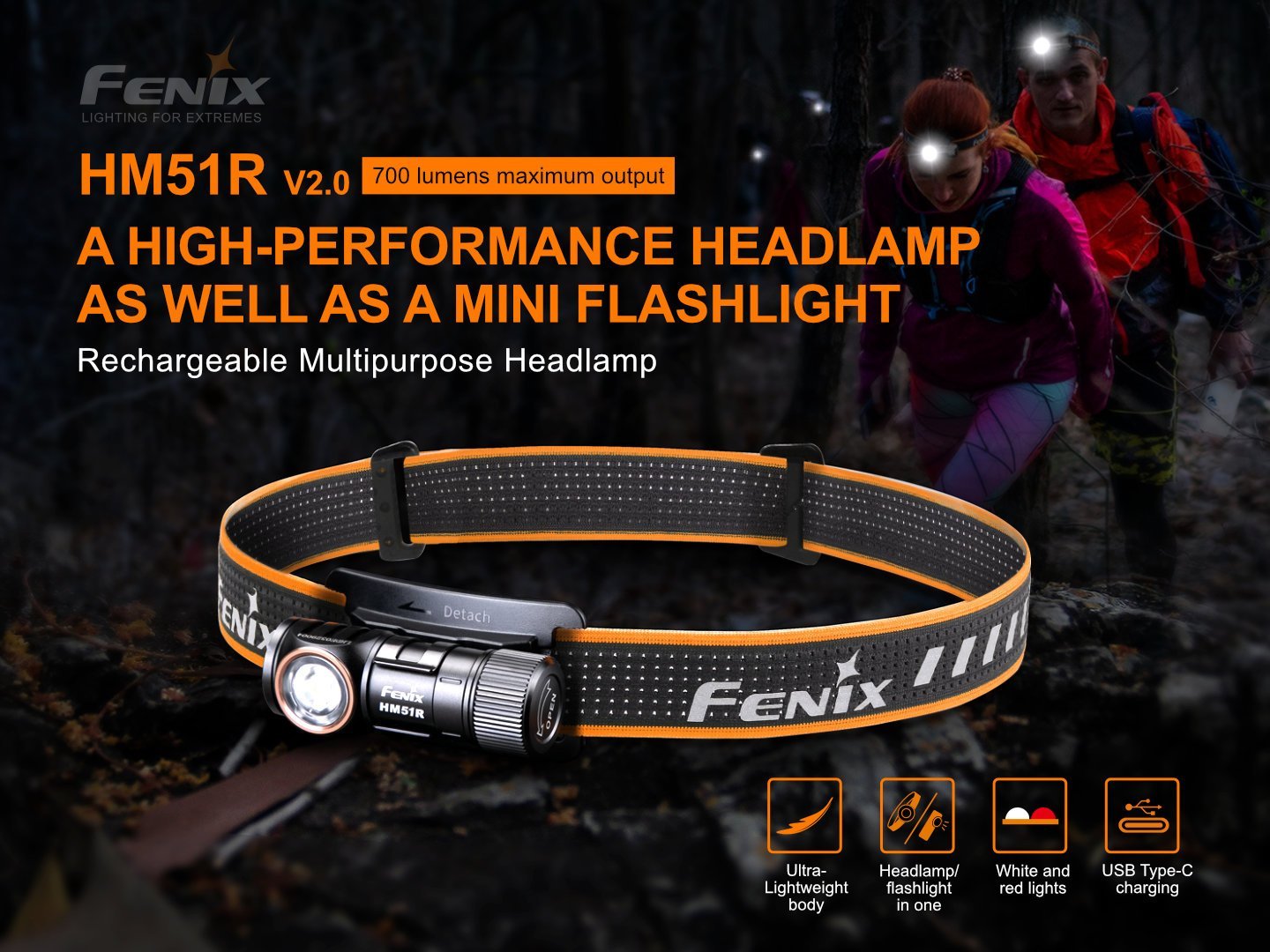 FENIX HM51R Ruby V2.0 foto 3