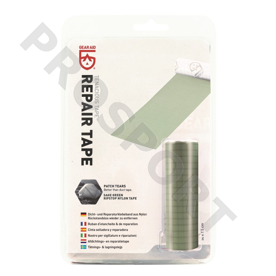 McNETT GA TENACIOUS Repair Tape ripstop sage green foto 1